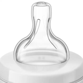 Philips Avent Бутылочка для кормления от колик SCY106/01, 330мл, 3м+, противоколиковый клапан, без BPA, 1 шт. (SCY106/01)