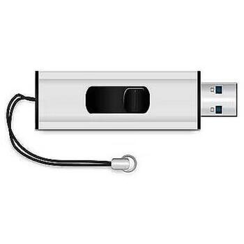 Mediarange USB флеш-накопитель MR914, 8 ГБ, USB 3.2 Gen 1, скорость чтения ~34 МБ/с, скорость записи ~9 МБ/с, черный/серебристый (MR914)