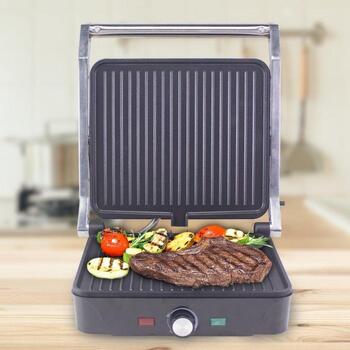 Beper Гриль P101TOS503, 2000W, 280x250mm, 90°/180° наклон, регулируемый термостат, холодные ручки (P101TOS503)