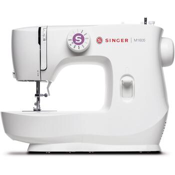 Singer Šujmašīna M1605, 6 šuvju, 1 pogcaurums, automātiska vītne, LED gaisma (M1605)