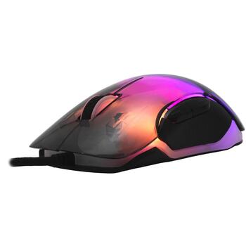 White Shark MORDRED-B GM-5017, 7 pogu vadu spēļu pele, 12800 DPI, 1000 Hz, USB 2.0, RGB, 1.8 m (MORDRED-B)