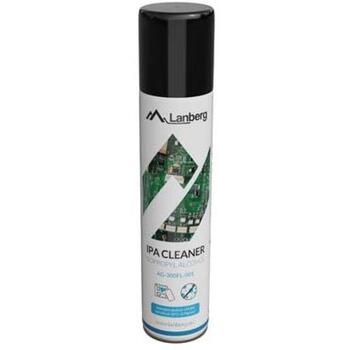 Lanberg Изопропиловый спирт IPA 99.8% AG-300FL-001, 300мл, 0.28кг, без аккумулятора (AG-300FL-001)