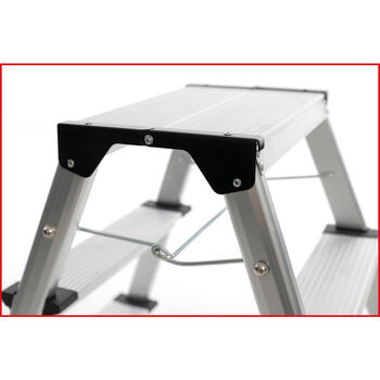 Kāpnes 2 x 3 pakāpieni 150kg 800.0965 KSTOOLS (800.0965)