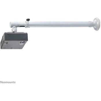 Neomounts настенный кронштейн для проектора BEAMER-W100SILVER, 12 кг, д 73-123 см, 360° поворот, 90° наклон, серебристый (BEAMER-W100SILVER)