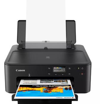 Canon PIXMA TS705a струйный принтер, 3109C026, 4800 x 1200 DPI, A4, Wi-Fi, 5 цветов, 350 листов, ЖК-дисплей (3109C026)