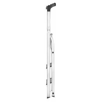 Kāpnes mājsaimniecības L60 StandardLine / alumīnija / 3 pakāpieni 038160307 HAILO (038160307)