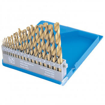 Urbju komplekts metālam - titāna 2-8mm (13gab.) 02-12-2205 FASTER TOOLS (02-12-2205)