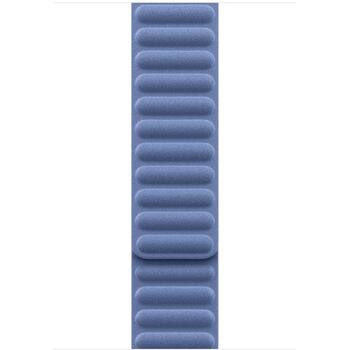 Apple ремешок для умных часов Magnetic Link MKRQ4ZM/A, 46мм, S/M, цветочный синий, 140-180мм (MKRQ4ZM/A)