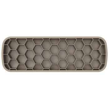 Fellowes Breyta klaviatūras roku balsts 100142579, 47cm, 6cm, 1.75cm, Silikons, Patentēta HEX Cushion Technology (100142579)