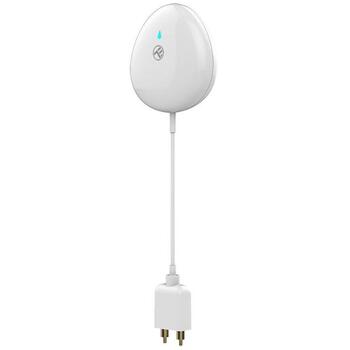 Tellur WiFi датчик затопления TLL331081, 2xAAA 3V, 75g, 1m зондовый кабель, Wi-Fi 2,4GHz, акустическая сигнализация (TLL331081)