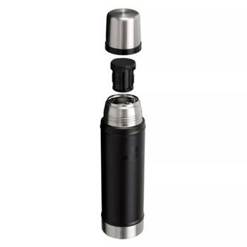 Stanley® Термос The Legendary Classic Bottle 2.0 2811345044, 0,6л, нерж. сталь 18/8, черный, вакуумная изоляция, 18ч горячий (2811345044)