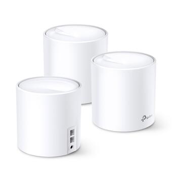 TP-LINK Deco X20, AX1800 беспроводная точка доступа, 1800 Мбит/с, 2x Gigabit, Wi-Fi 6, Mesh, WPA3, MU-MIMO, OFDMA (DECOX20(1-PACK))