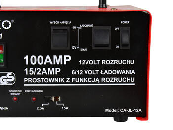 Akumulatora lādētājs GS/CE 100A 6/12V, G80021 GEKO (G80021)