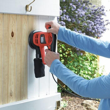 Orbitālā slīpmašīna 480W KA191EK DDDB00 BLACK&DECKER (KA191EK-QS)
