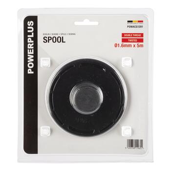 Dubultā vītne trimmerim, POWERPLUS, POWACG1281, 1.6 mm x 5 m (POWACG1281)