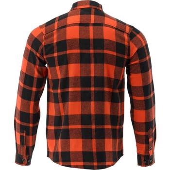 Yato фланелевая рубашка YT-78804, 2XL, красная, 100% хлопок, 170 г/м², мужская, два нагрудных кармана (YT-78804)