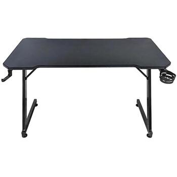 Subsonic Spēļu galds SA5706, 750mm, 1200x600mm, tērauds, PVC, augstuma regulēšana, austiņu un krūzes turētājs (SA5706)