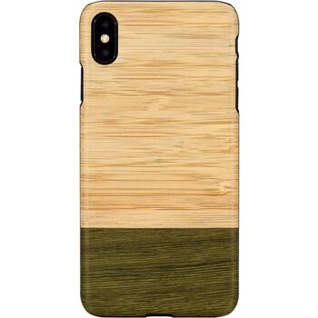 Man&Wood Чехол M8043B, Зеленый, Apple iPhone XS/X, 5.8'', натуральное дерево, поликарбонат (M8043B)