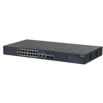 Dahua CS4218-16ET-190 управляемый коммутатор, 18 RJ-45 портов, 16 PoE портов, 10/100M, 190W PoE бюджет, 7.2 Gbit/s мощность (CS4218-16ET-190)