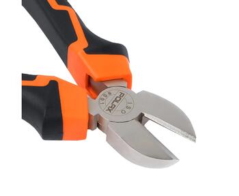 Diagonālas knaibles ar divkomponentu rokturi Cr-V, 160 mm 35-004 POLAX (35-004)