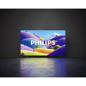 Philips телевизор 50PUS7001/12, 127 см 50 дюймов, 4K Ultra HD, LED, HDR10+, Dolby Atmos, DTS:X, Titan OS, Smart TV, Wi-Fi, черный (50PUS7001/12)