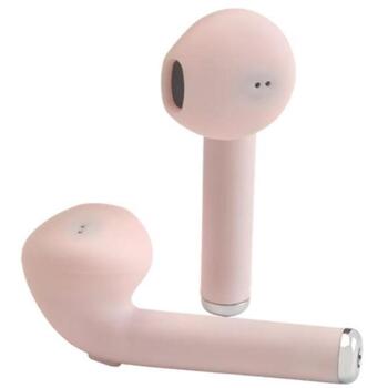 Denver Беспроводные наушники TWE-46 Rose 111191120290, Bluetooth V5.0, 10м, 40mAh x2, 400mAh, 30ч в режиме ожидания (111191120290)