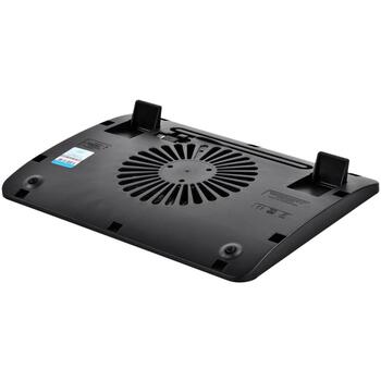 Deepcool Piezīmjdatora dzesētājs WIND PAL MINI DP-N114L-WDMI, 575g, 140mm ventilators, 1000rpm, USB, saderīgs ar 15,6
