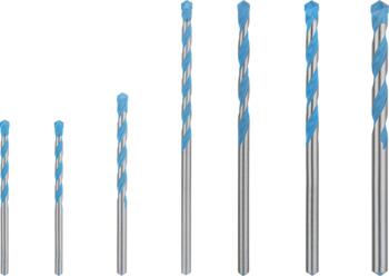 Daudzfunkcionāls urbju komplekts, precīza urbšana dažādos materiālos, 2608900648, BOSCH (2608900648)