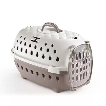 Stefanplast Travel Chic переноска для животных 2198913, 50x34,5x32см, 5-6кг, пластик, нескользящий пол, ремень безопасности (2198913)