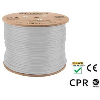 Lanberg LAN кабель CAT 6A U/FTP LCUF6L-11CU-0305-S, 305м, Cu, серый (LCUF6L-11CU-0305-S)