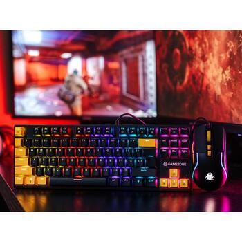 Tracer HORNET 87 клавиатура, TRAKLA47396, 1.5м, 87 клавиш, 7 кнопок, 7200 DPI, LED подсветка, USB (TRAKLA47396)