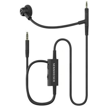Sennheiser микрофон гарнитуры 500 BAM 700456, 1.5м, 3.5мм, -37дБ, электретный конденсаторный, кардиоидный, черный (700456)