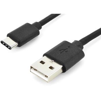 Digitus AK-300154-010-S кабель USB-C, USB-A - USB-C, 1м, 3А, черный, Power Delivery, синхронизация и зарядка (AK-300154-010-S)