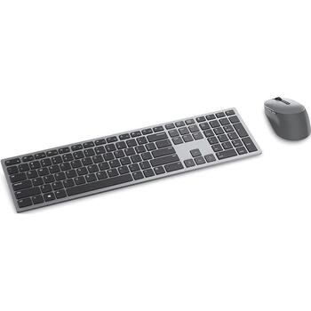 Dell Precision uzgaļu komplekts Pro Plus KM7321W 580-AJQJ_LT, 2.4 GHz, Bluetooth, 7 pogas, QWERTY, titāna pelēks (580-AJQJ_LT)