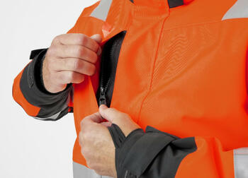 Helly Hansen Hi-vis зимняя куртка Alna 2.0 71392_269-XL, 100% полиамид, 1.381 кг, Primaloft Black Eco 133 г/м², водоотталкивающая (71392_269-XL)