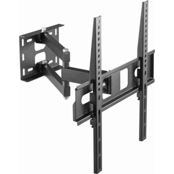 Gembird sienas stiprinājums WM-55ST-03, atbalsta 32-55'' televizorus, VESA 400 x 400 mm, attālums no sienas 105-429 mm (WM-55ST-03)