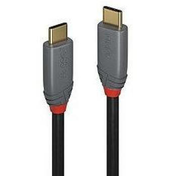 Lindy USB 3.2 C-C 36902 1.5m, 20Gbps, 5A, PD, черный, PVC корпус, 24K золотые разъемы (36902)