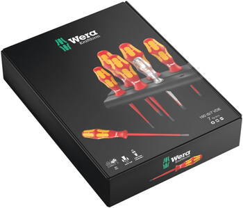Skrūvgriežu komplekts 7 gab. Extra Slim VDE 160iS/7 05006480001 WERA (05006480001)