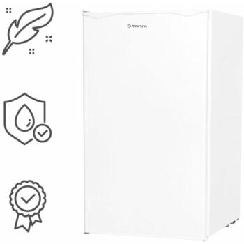 Manta Холодильник MM520PW, 91L, Белый, 81L, 10L, N, ST, 6-ступенчатое управление температурой, Перевертывающиеся двери (MM520PW)