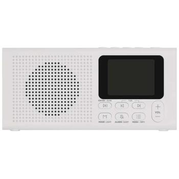 Emos Портативное радио E0091, DAB/DAB+/FM, 337г, 10м Bluetooth, 50мм динамик, 2,4 дюйма TFT экран, AA батареи (E0091)
