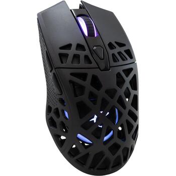 White Shark Мышь CARADOC-B GM-5018, 7200 DPI, 7 кнопок, RGB подсветка, 1.8m USB, UPE покрытие (CARADOC-B)