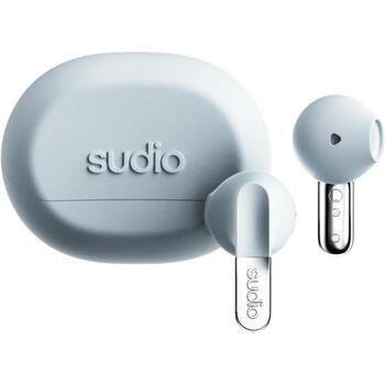 Sudio N3BLU беспроводные наушники, Bluetooth 5.4, 32 Ом, 105 дБ, 12 мм, 5.5 ч, микрофон, защита от брызг (N3BLU)