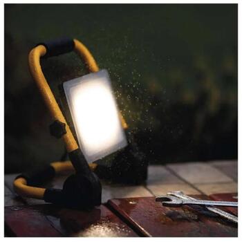 Emos LED прожектор ILIO ZS3342, 51 W, 4600 lm, 220 mA, 220-240 V, IP44, 110°, нейтральный белый, алюминий, 1,5 м (ZS3342)