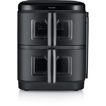 Severin Gaisa fritieris FR 002468, 2800W, 2 grozi, 9 programmas, 2x5.5l, skārienekrāns, mazgājamas daļas (FR 002468)