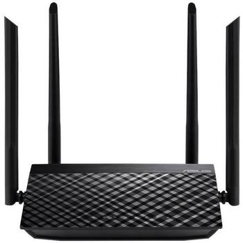 Asus беспроводной маршрутизатор RT-AC1200V2, 1167 Mbps, IEEE 802.11ac, 1 WAN, 4x10/100M, 4 антенны (RT-AC1200V2)