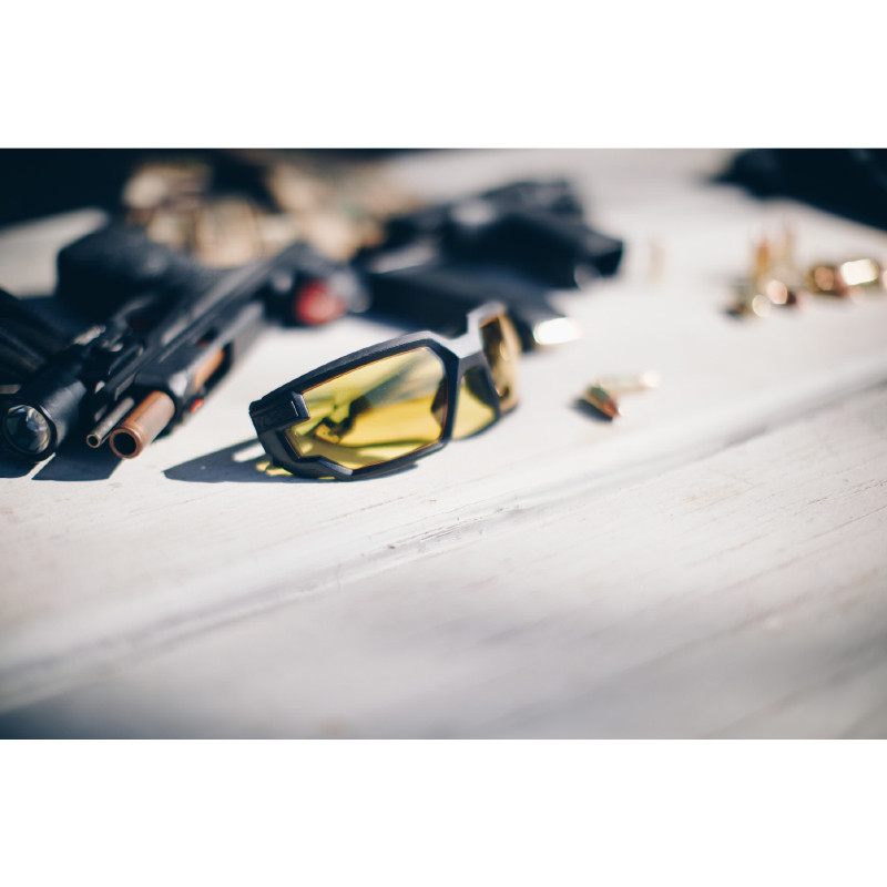 Brilles Mechanix Tactical Type-X, melns rāmis, dzintara krāsas lēcas, VXF-30AF-CE MECHANIX WEAR (VXF-30AF-CE)