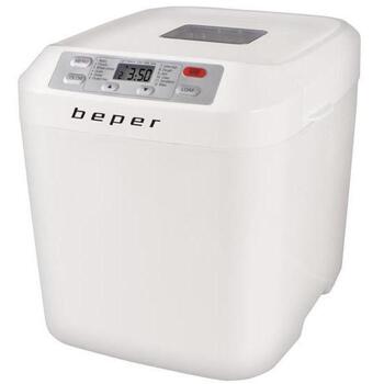 Beper Хлебопечка BC.130, 550 W, 0.6 kg, 12 программ выпечки, таймер на 13 часов, поддержание тепла 1 час (BC.130)