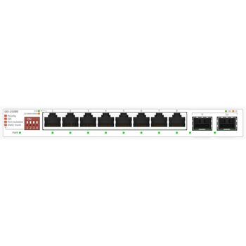 Asus QG-U1080, 8-портовый 2,5G и 2-портовый 10G SFP+ неуправляемый коммутатор, 8 x 2,5GBase-T + 2 x 10G SFP+, белый (90IG0A00-MO3B00)