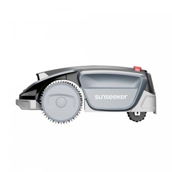 Sunseeker S5 16800221-01, bezvadu robotpļāvējs, 1600 m², 20-60 mm, 20 cm, 5 Ah, 30°/60%, 6 zonas, 59 dB, RTK+AI+VSLAM, AWD (16800221-01)
