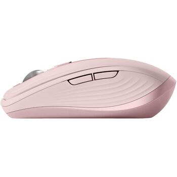 Logitech USB datorpele, MX 3S, 910-006931, 8000 DPI, 6 pogas, rozā, Bluetooth, uzlādējams, kluss klikšķis (910-006931)